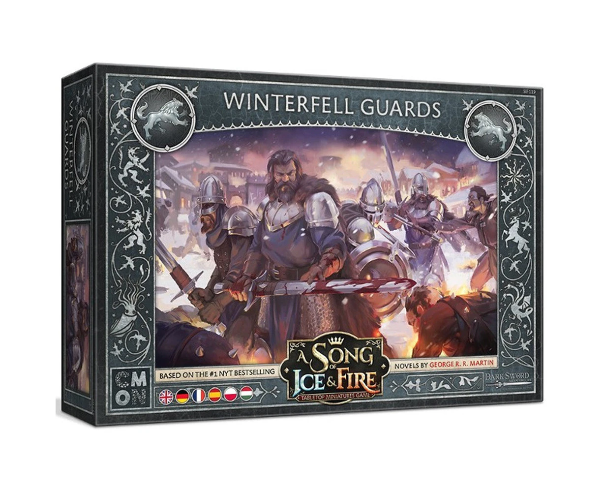 Cmon A Song Of Ice & Fire Miniatures Game Figure Winterfell Guards Expansion 14+