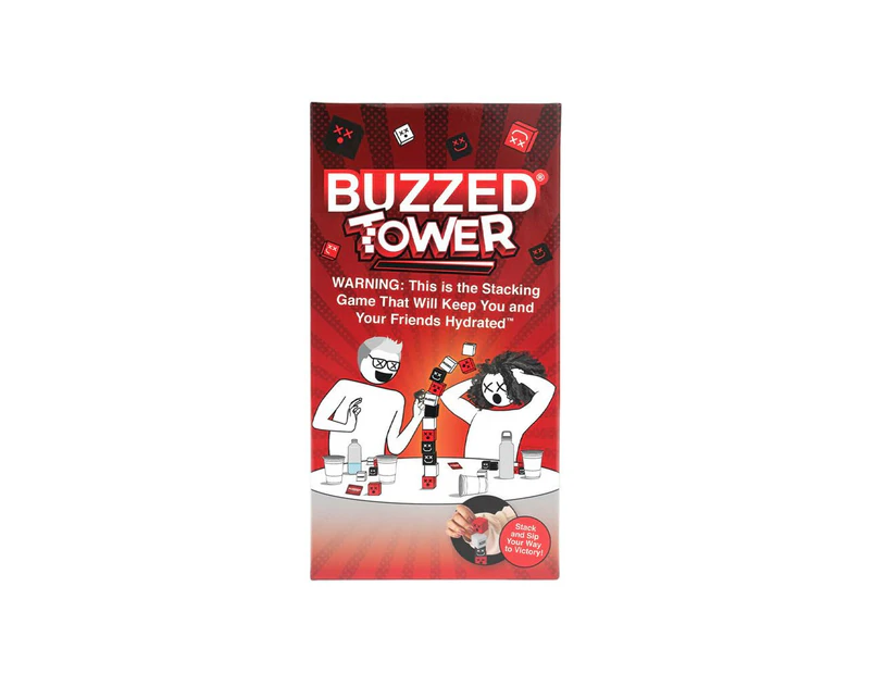 210pc What Do You Meme Buzzed Tower Stacking Drinking Game Party Play 21y+