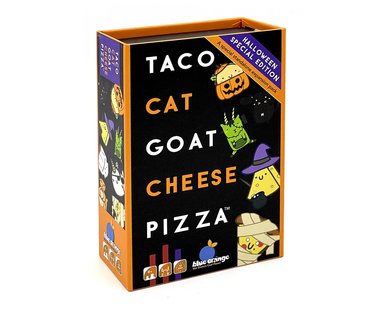 Blue Orange Games Taco Cat Goat Cheese Pizza Card Party Game Halloween Edition