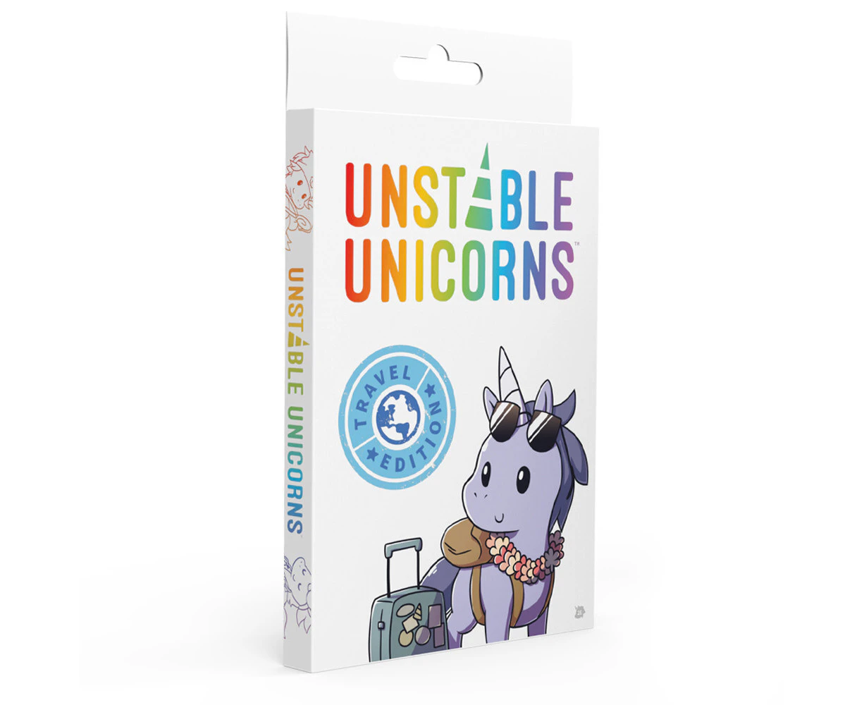 56pc Tee Turtle Unstable Unicorns Travel Edition Party Card Deck Play Game 14y+