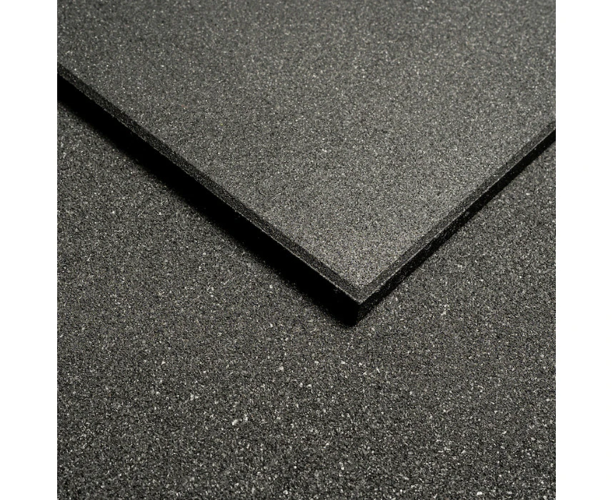 Premium Grade Rubber Gym Flooring  | BLACK [1m x 1m x 15mm] - 20x