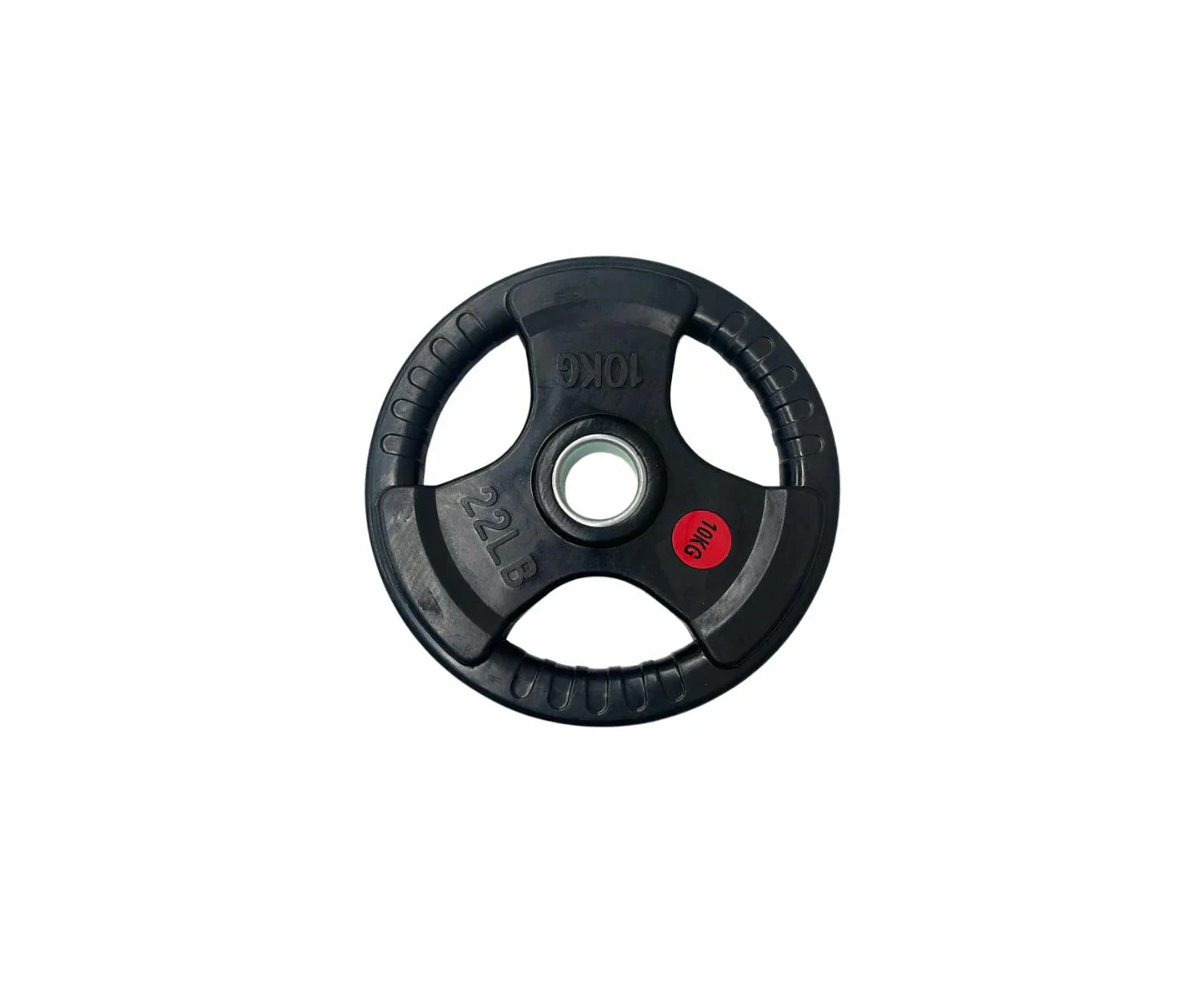 Standard 29mm Rubber Coated Tri Grip Plate | 1.25kg