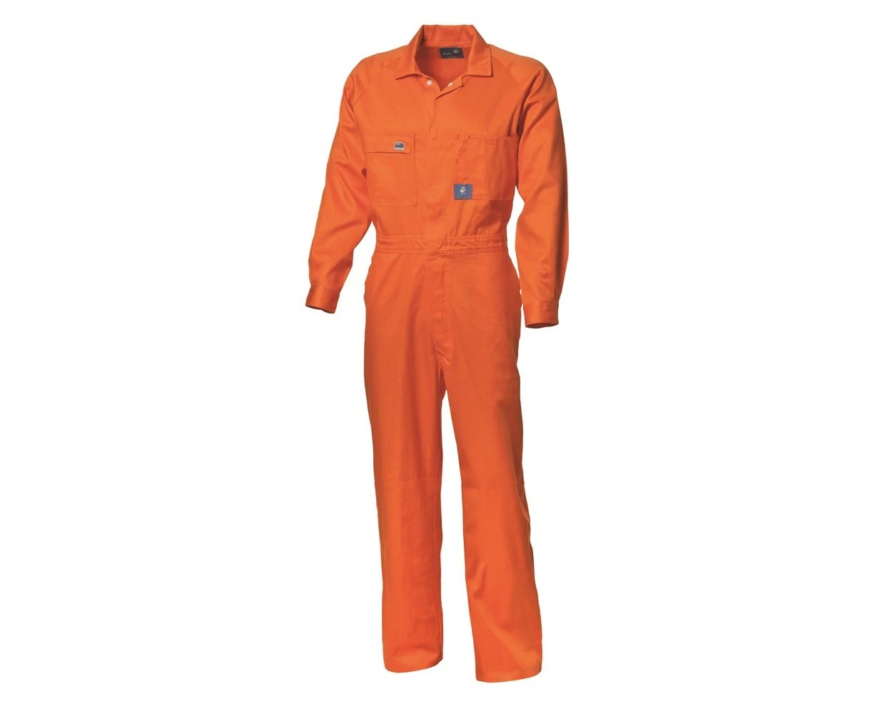 WS WORKWEAR Men's Plain Light Weight Drill Overall | Orange