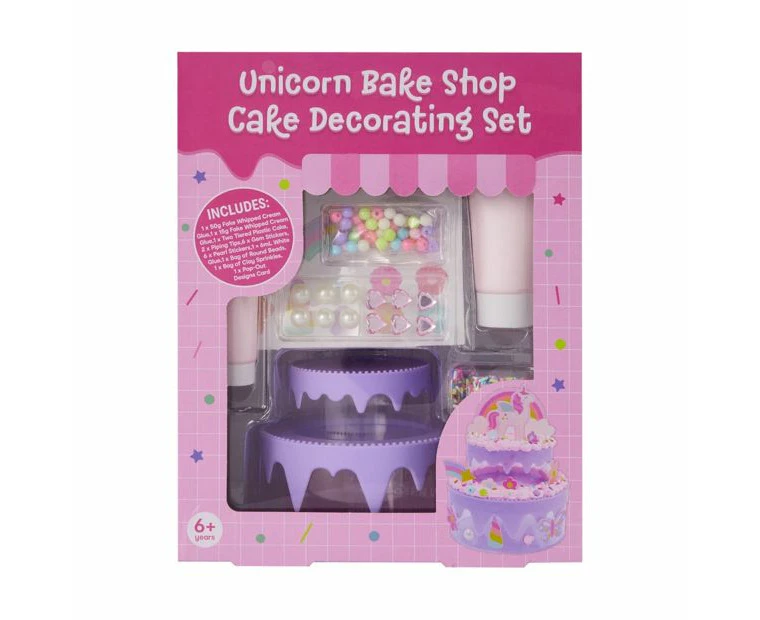 Unicorn Bake Shop Cake Decorating Set - Anko