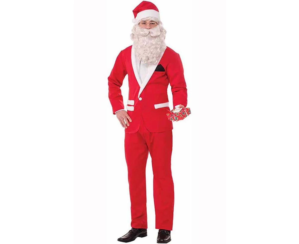 Simply Suited Santa Adult Costume Santa Suit