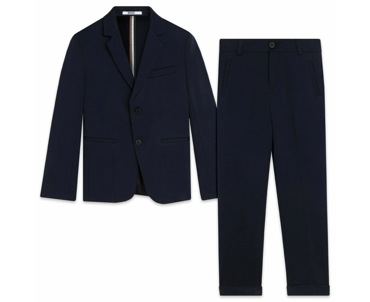 BOSS KIDSWEAR Navy Jacket and Trousers Set