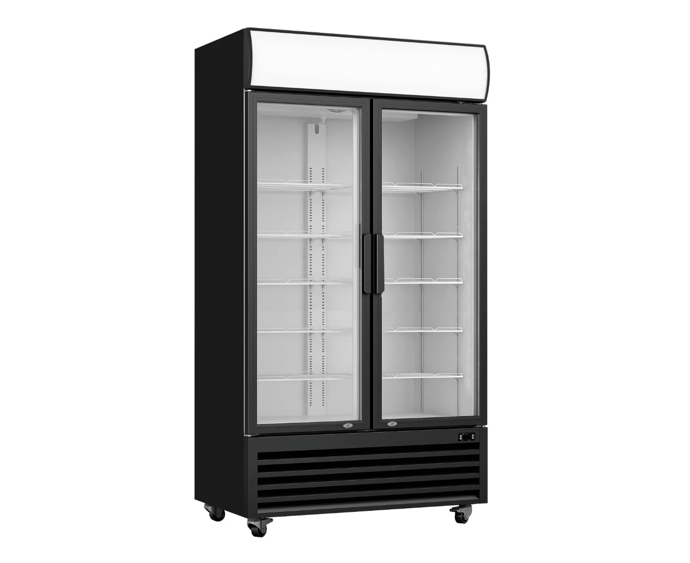 Thermaster Double Glass Door Colourbond Upright Drink Fridge Lg 580bp