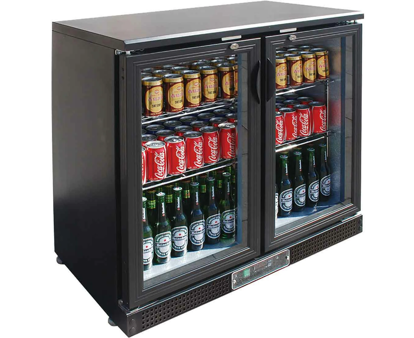 Sc248g Two Door Drink Cooler