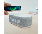 Alarm Clock with Wireless Charger - Anko