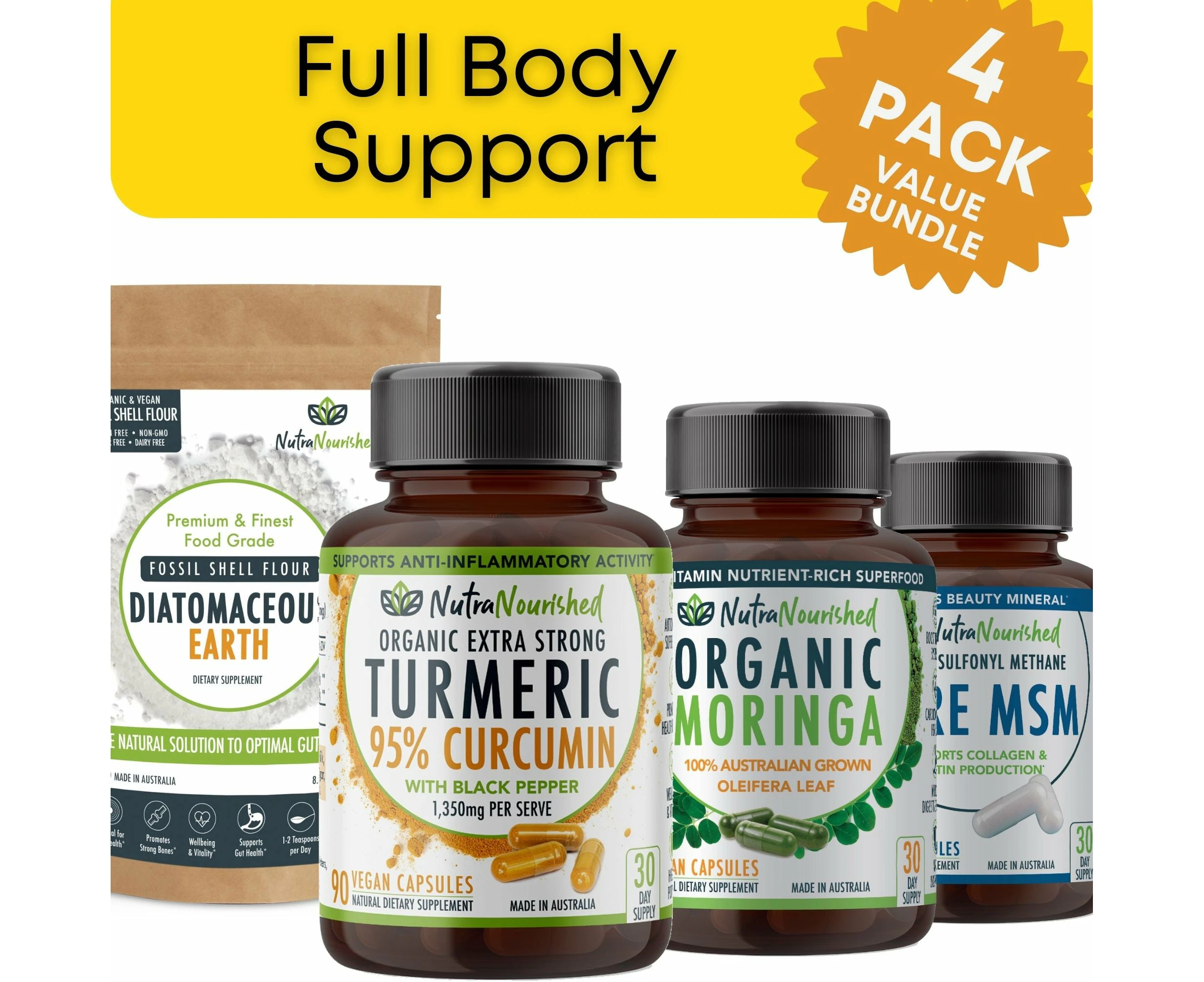 Full Body Support Bundle with essential Supplements