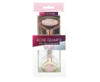 SwissCare Dual-Sided Facial Roller - Rose Quartz