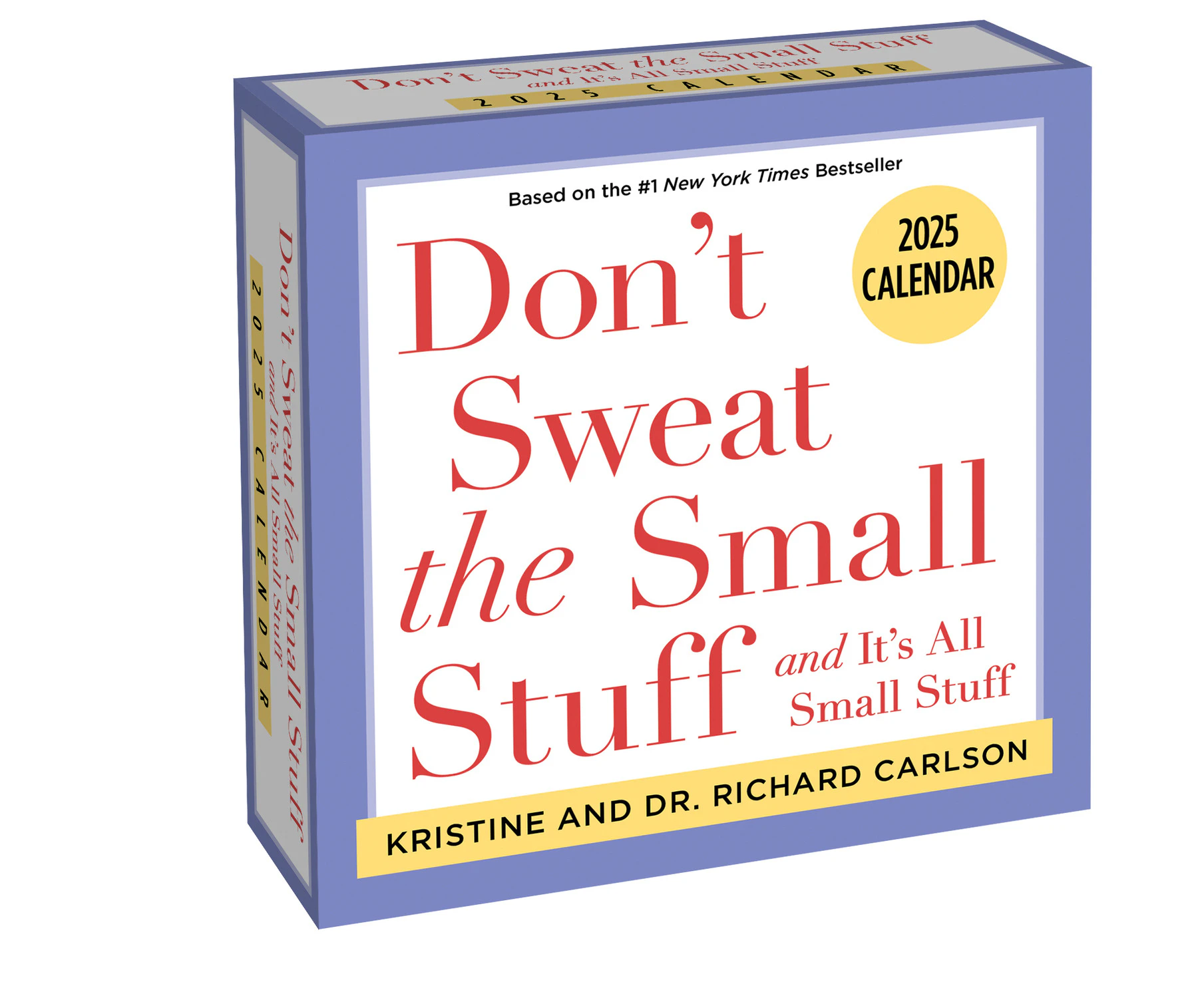 2025 Calendar Don't Sweat the Small Stuff Day-to-Day Boxed Andrews McMeel AM89876