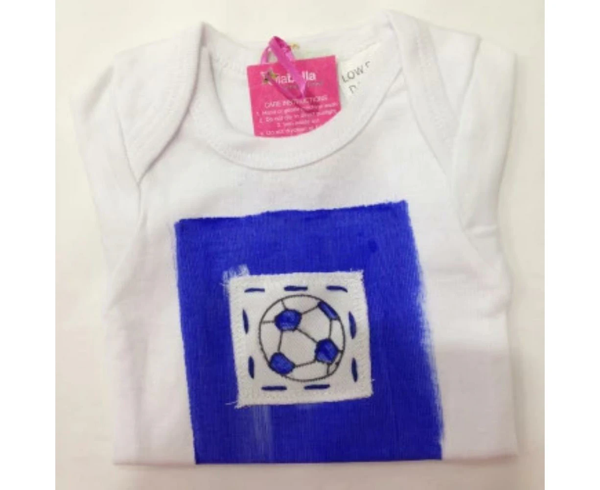 Ellabella - Baby Boy Soccer Print Bodysuit