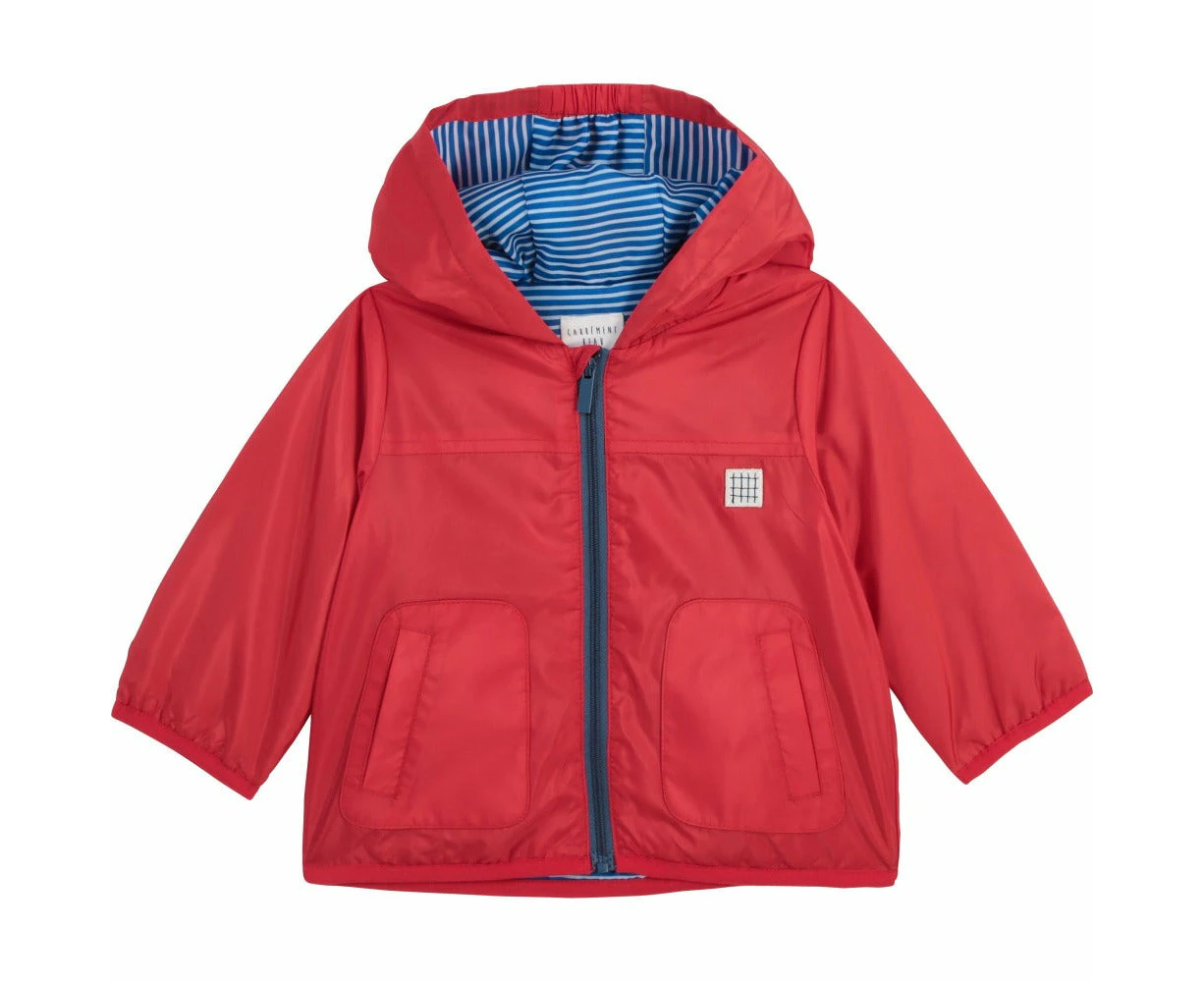 Carrement Beau Baby Boy Hooded Jacket Red