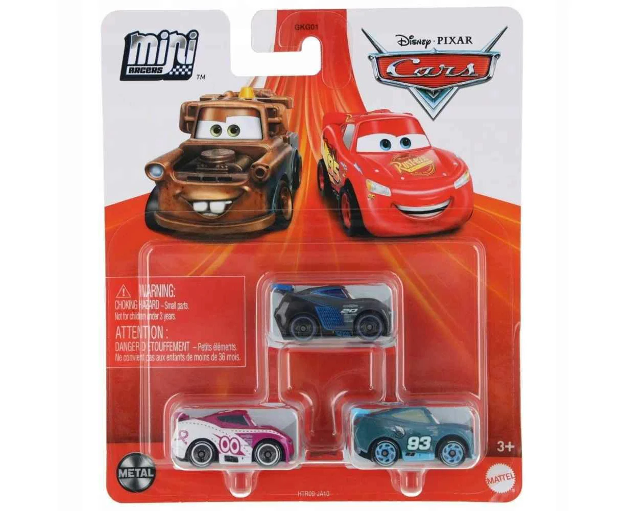 Disney Pixar Cars Mini Racers 3-Pack 2024 Mix 2 - Racers Pack