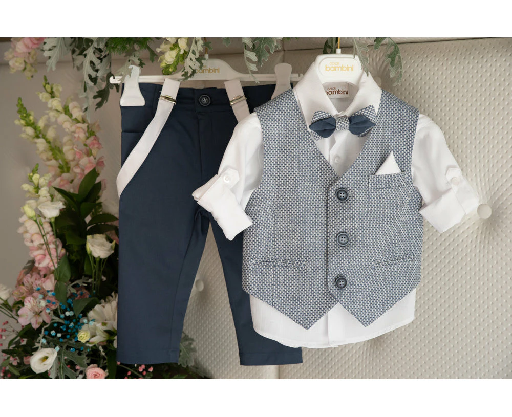 Dolce Bambini - 3 Piece Navy Suit