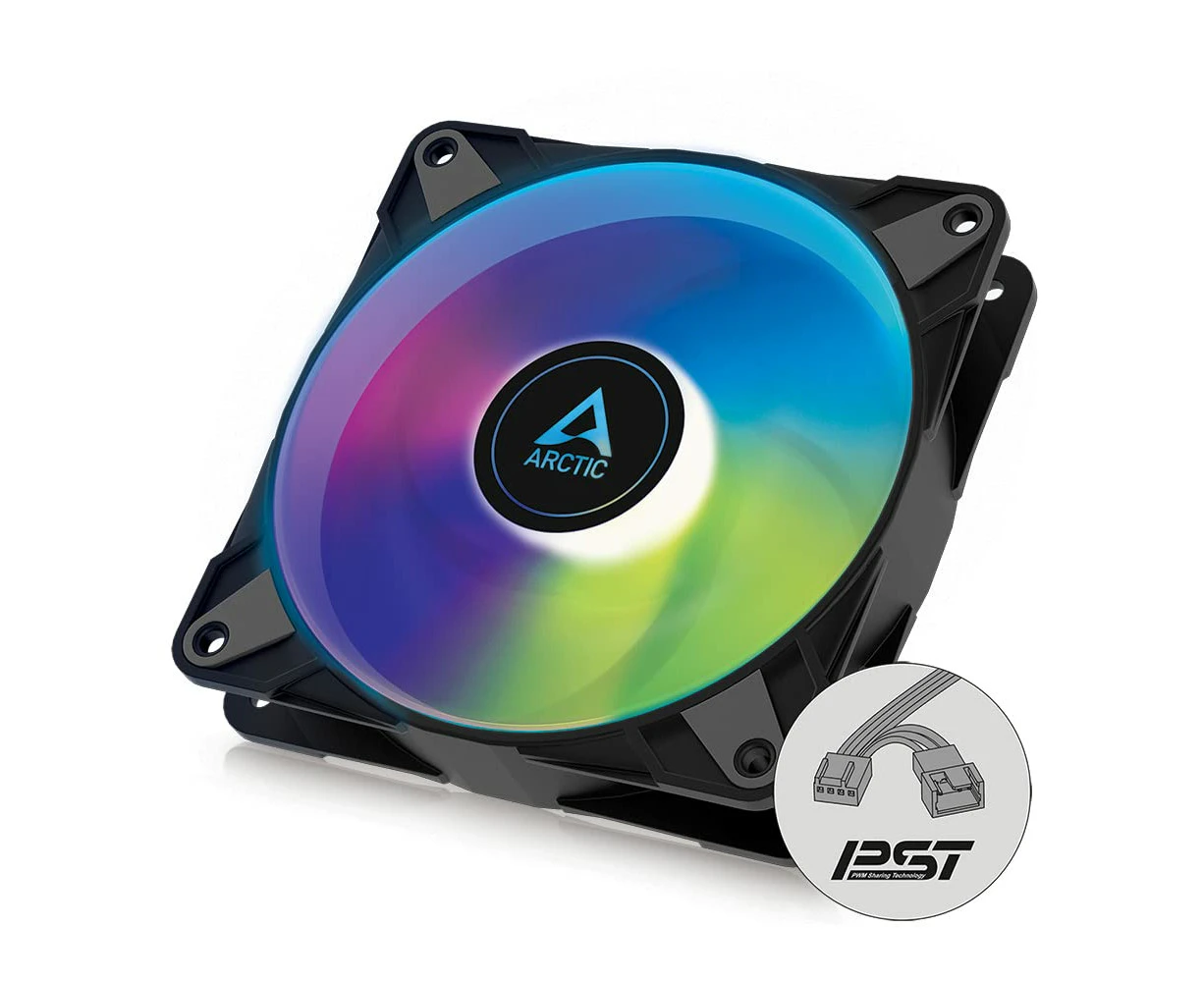 Fan for PC case - ARCTIC - P12 PWM PST ARGB - 120mm LED ARGB fan (ACFAN00231A)