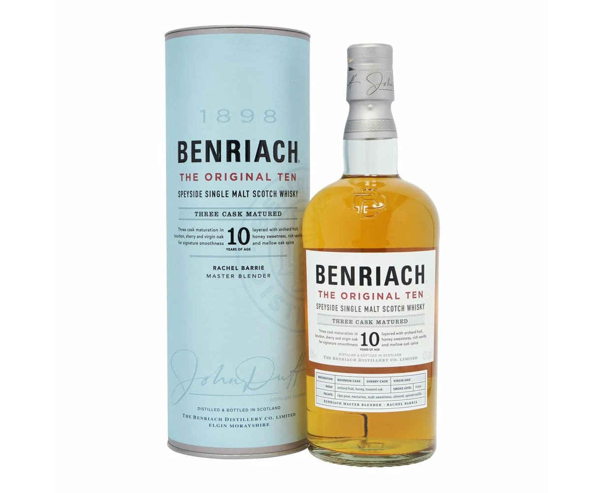 Benriach The Original Ten 10 Year Old Single Malt Whisky 700ml