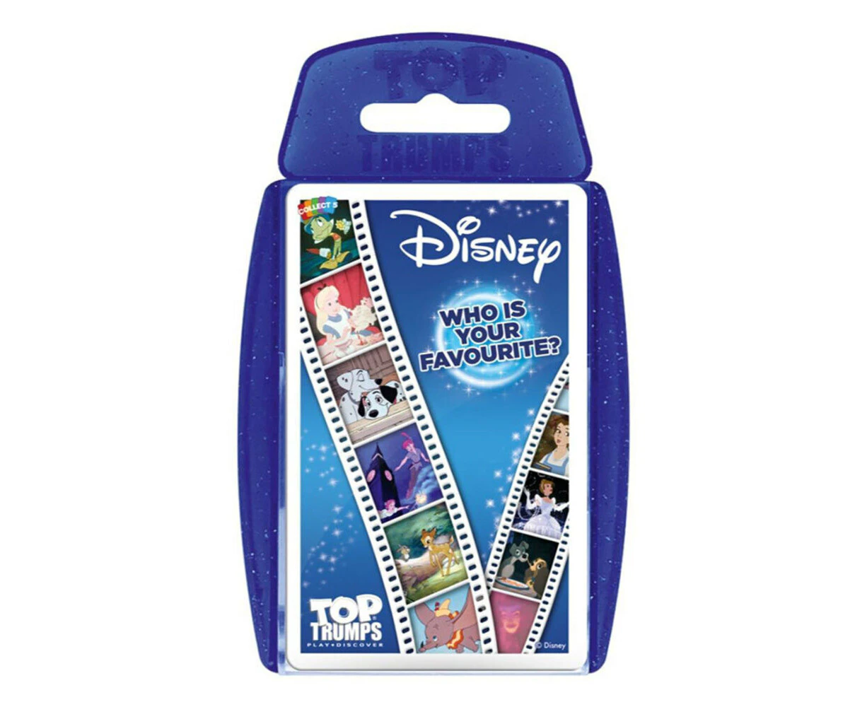 Top Trumps Disney Classic Animation Educational Card Game 6y+ Family/Kids 6y+