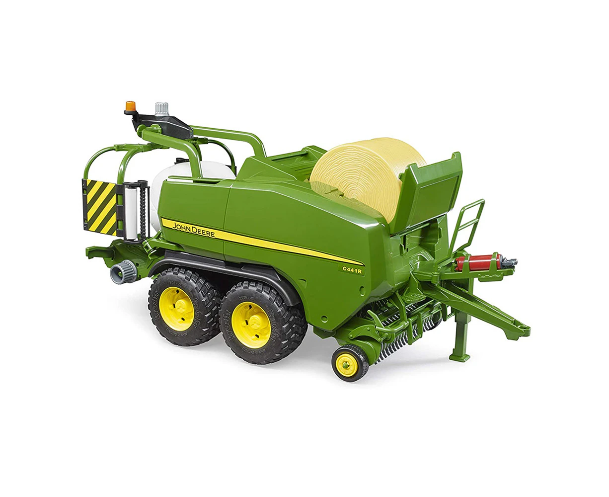 Bruder 1:16 John Deere Chamber Wrapping Baler w/Ochre/Blade Kids Toy Truck 4y+