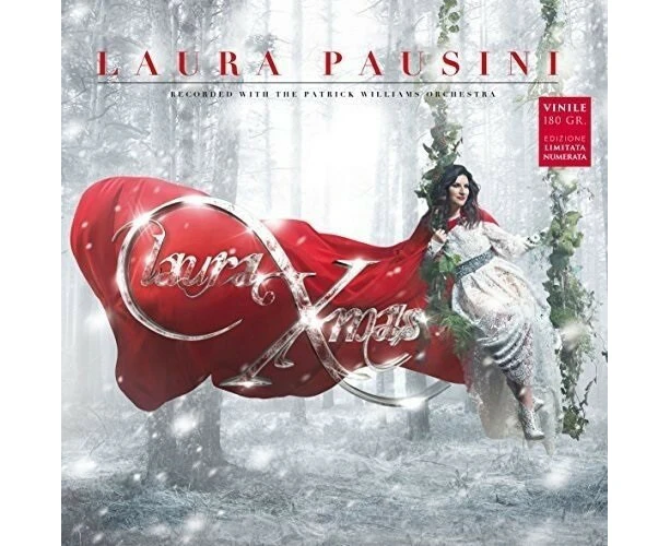 Laura Pausini - Laura Xmas - Ltd 180gm Transparent Red Vinyl  [VINYL LP] 180 Gram, Red, Colored Vinyl, Reissue, Italy USA import