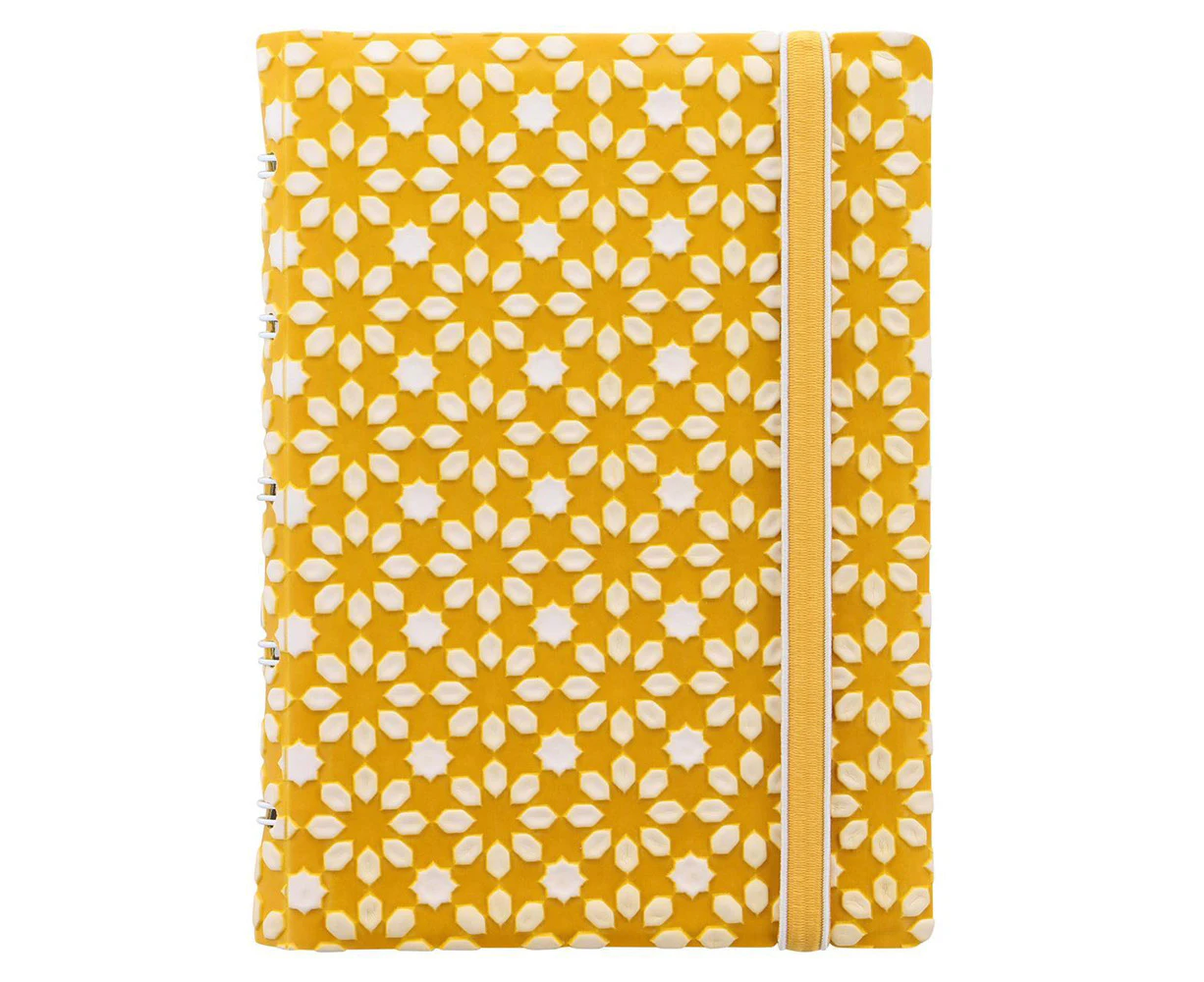 Filofax Impressions Pocket Notebook Stationery A4/A5 Refillable Yellow/White