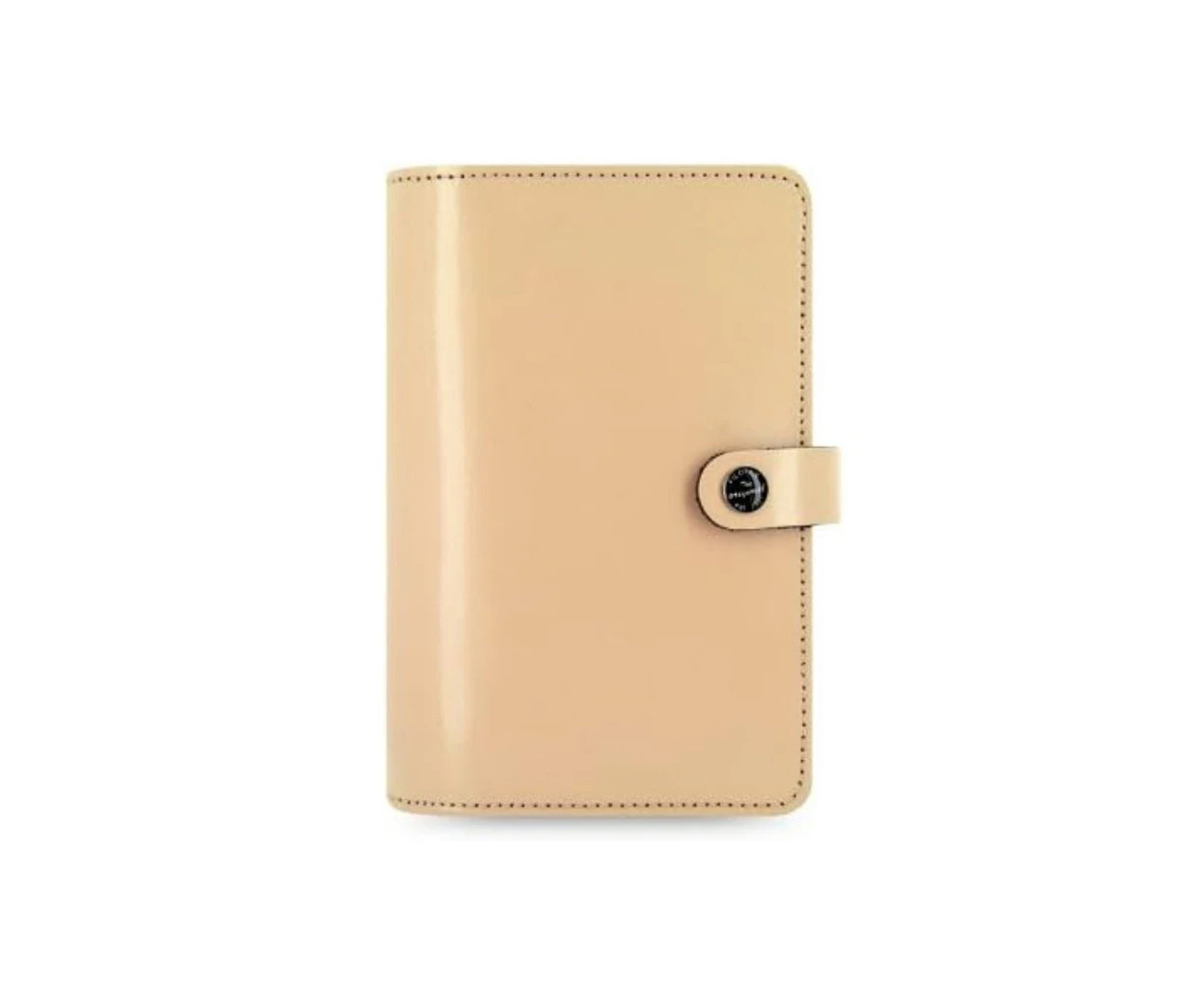 Filofax The Original Pocket Organiser Diary/Task Journal Planner Leather Nude