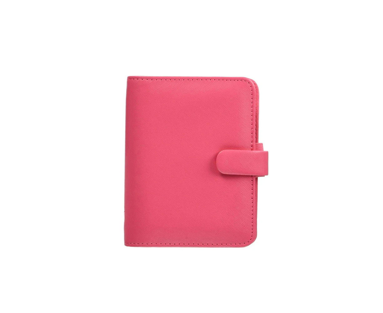 Filofax Saffiano Pocket Organiser Diary Planner Stationery Faux Leather Peony