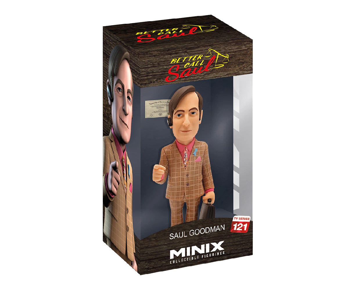 Minix Better Call Saul Saul Goodman 12cm Figurine Vinyl Collectible Display Toy