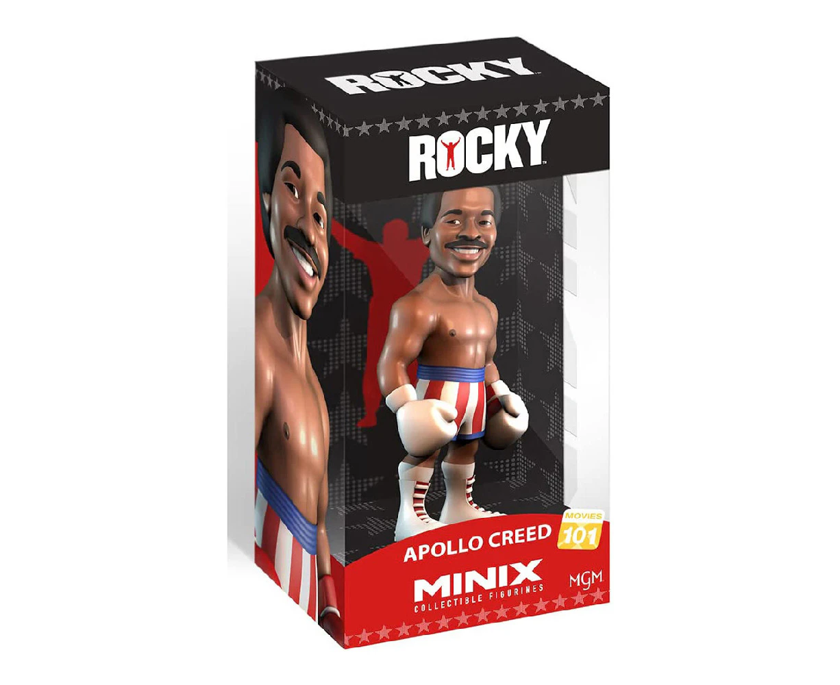 Minix Rocky Apollo Creed 12cm Figurine Vinyl Figure Collectible Display Toy