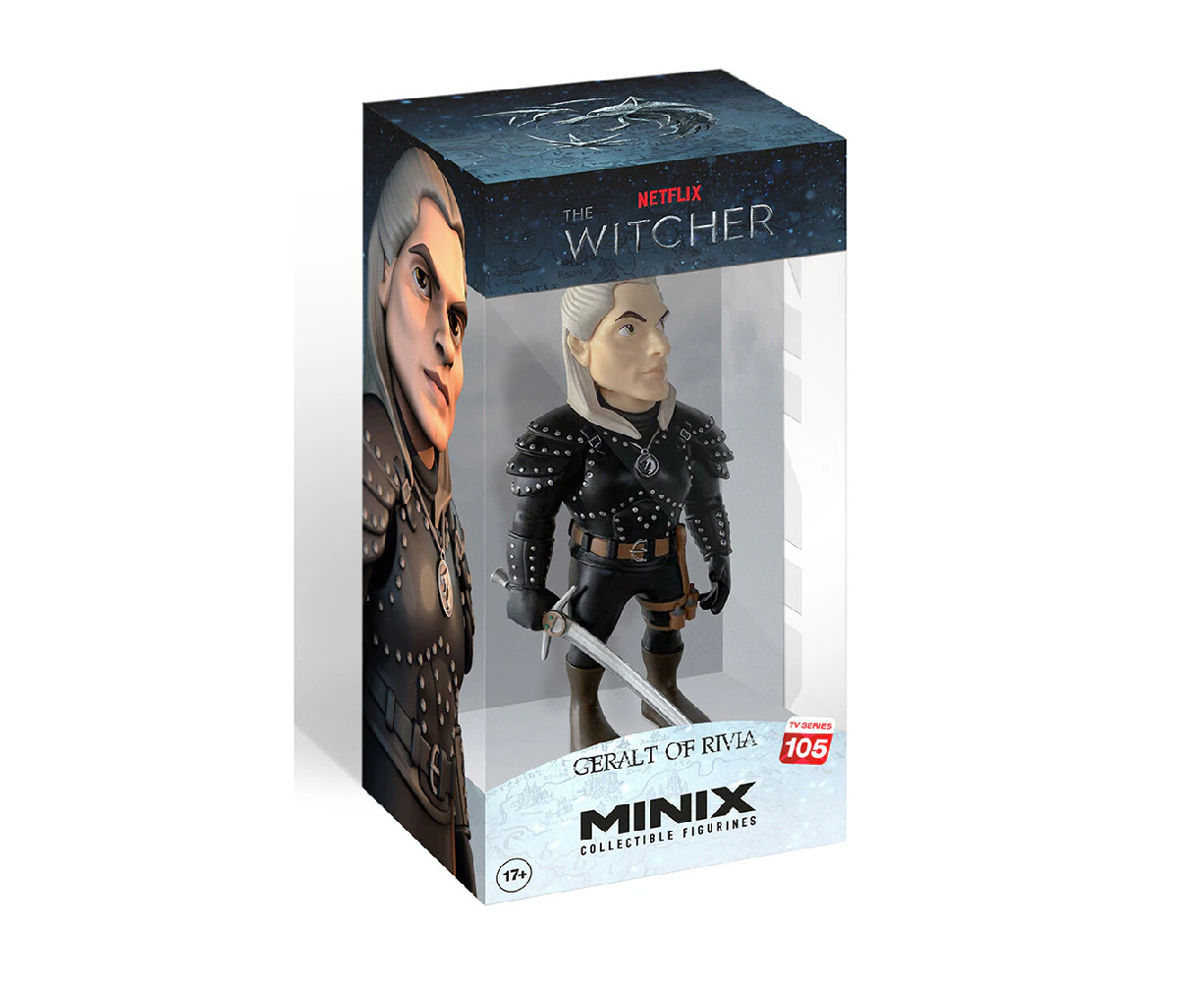 Minix The Witcher Geralt 12cm Figurine Vinyl Figure Collectible Display Toy