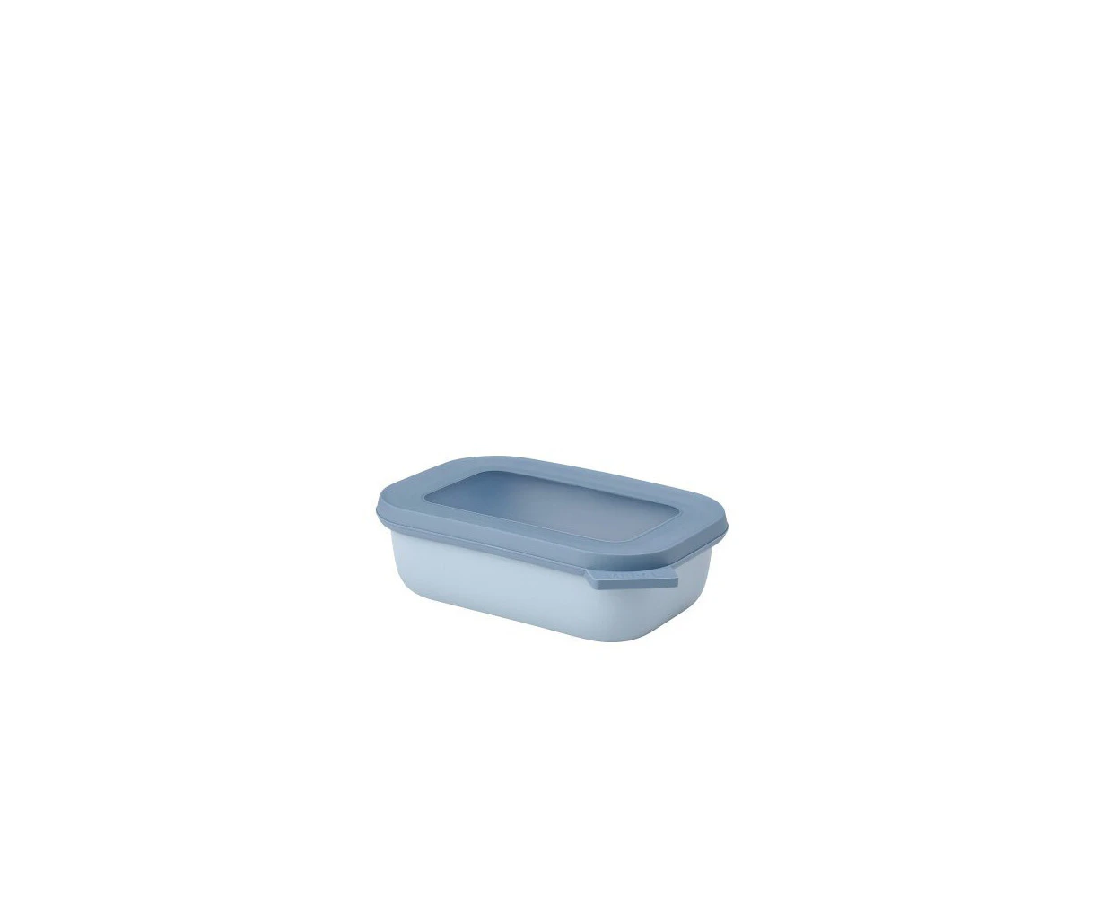 Mepal Multi Cirqula Food Bowl Container w/Lid Rectangle 500ml/17oz Nordic BLU