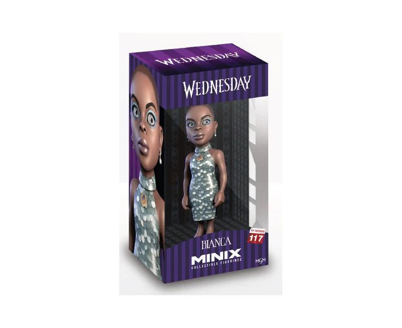 Minix Wednesday Bianca Sinclair 12cm Figurine Vinyl Action Figure Display Toy