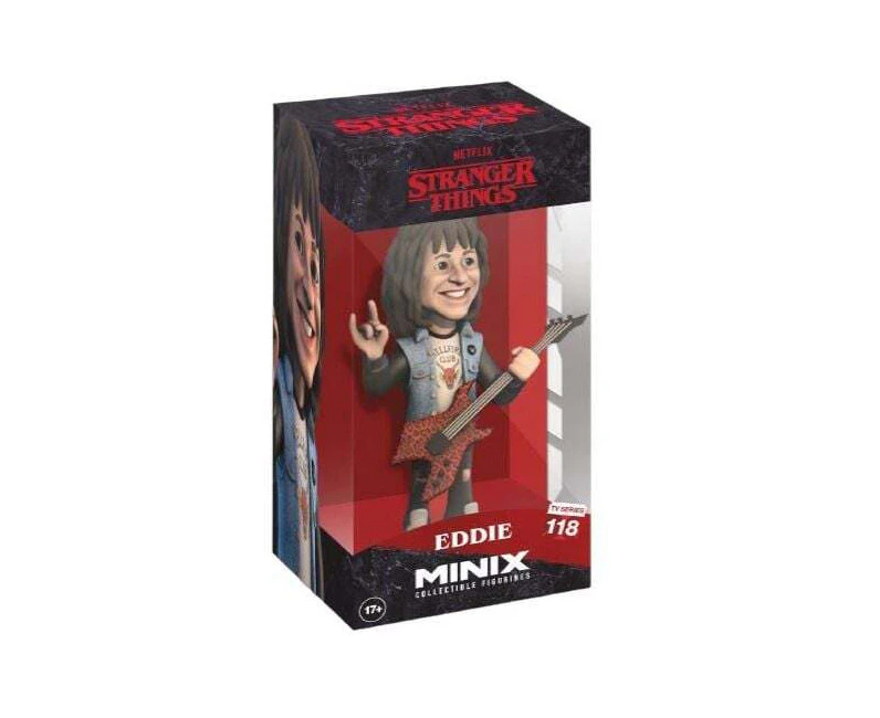 Minix Stranger Things Eddie 12cm Figurine Vinyl Action Figure Collectible Toy