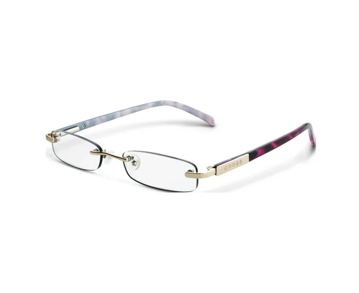 Cross Stephanie Rimless Reader Eye Glasses/Reading Eyeglasses +1:75 Red/Black