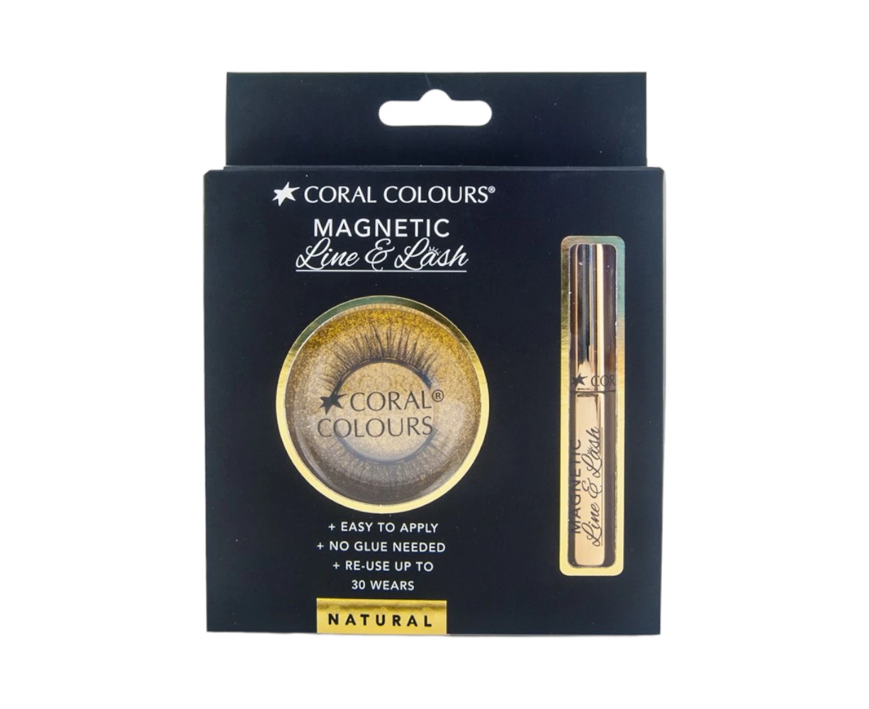 Coral Colours Magnetic EyeLashes Natural