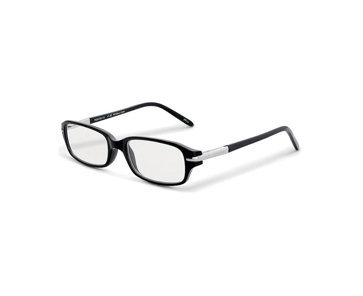 Cross Bryson Full Frame Reader Eye Glasses/Reading Eyeglasses Lens +1:75 Black