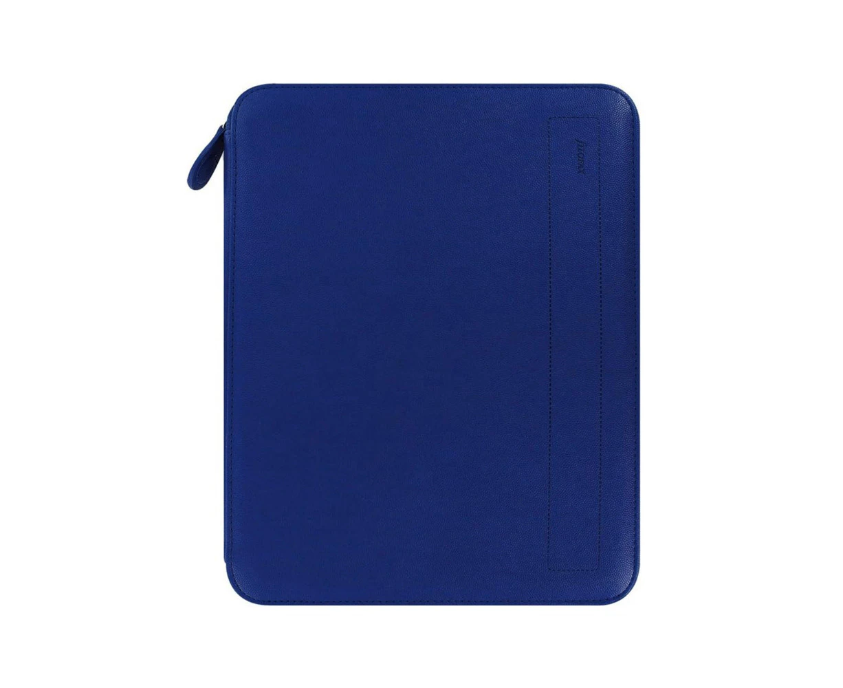 Filofax Penny Bridge A5 Zipped Folio Note/Card Personal Organiser Cobalt Blue