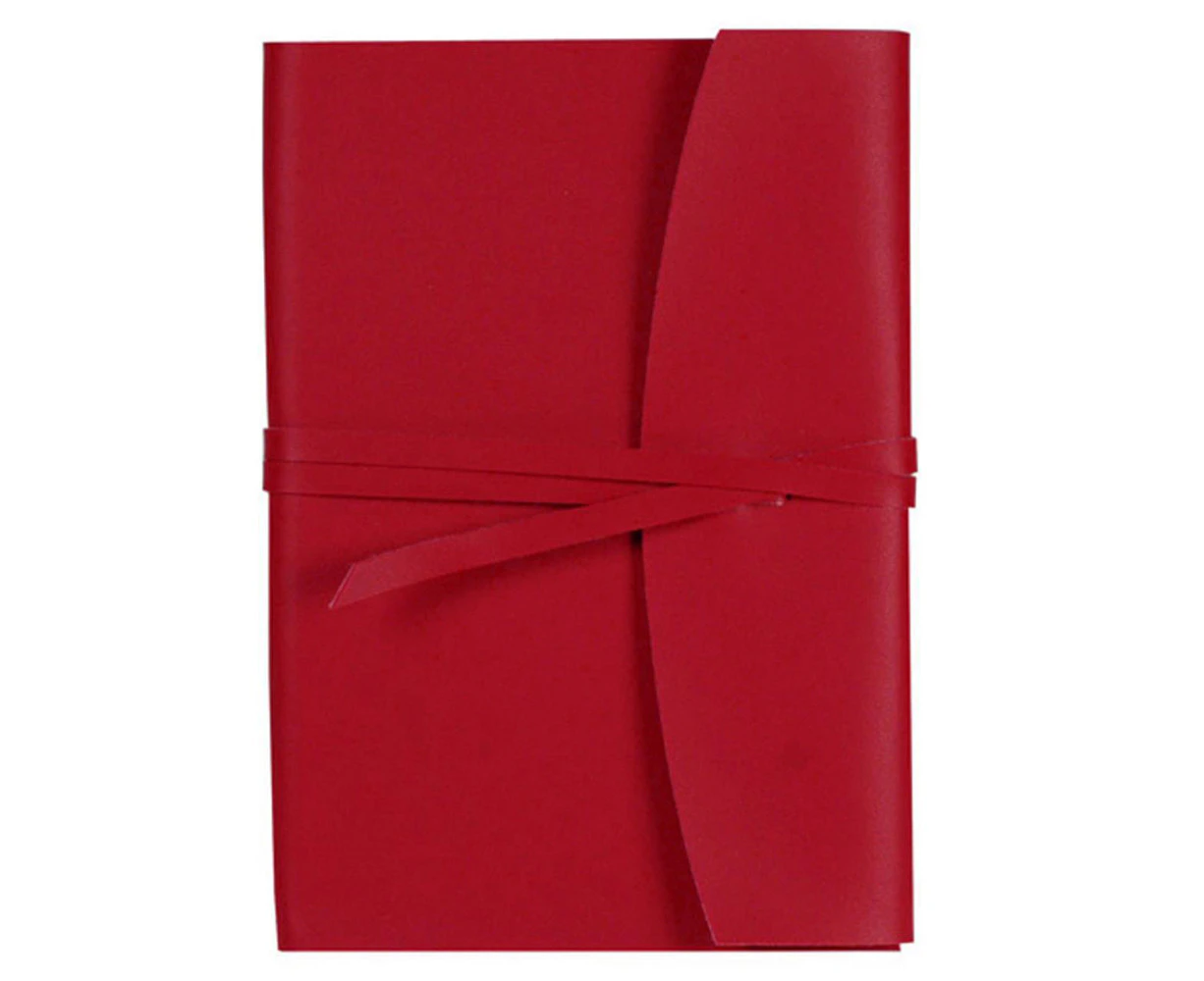 Lantern Studios A4 Wrap Journal/Notebook Writing Paper Diary Stationery Red