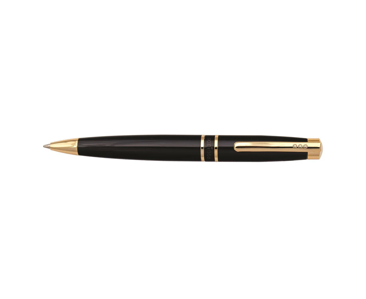 Scripto Tribute Durable Home/Office Strationary Ball Point Pen Black/Gold