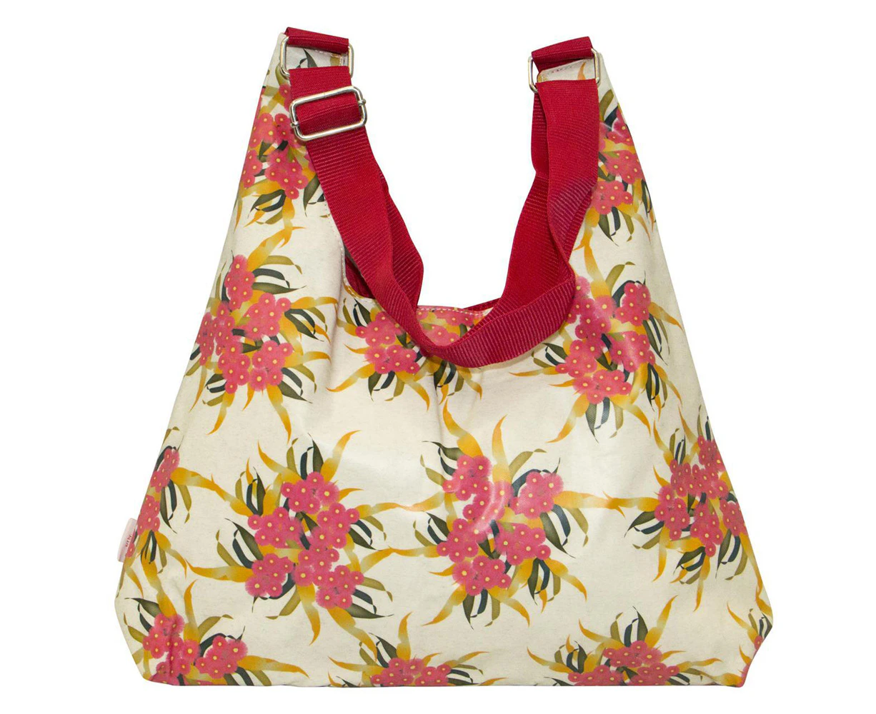 Lantern Studios Botanica Fashion Sling Bag w/ Adjustable Strap Flowering Gums