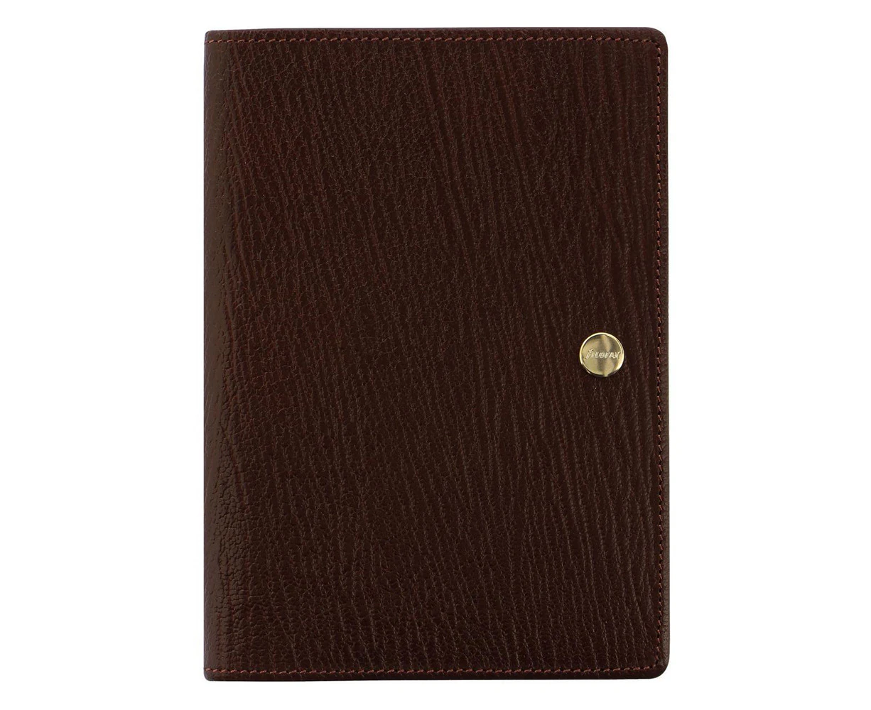 Filofax Chester Passport Cover Holder Case Travel Accessory Organiser Brown