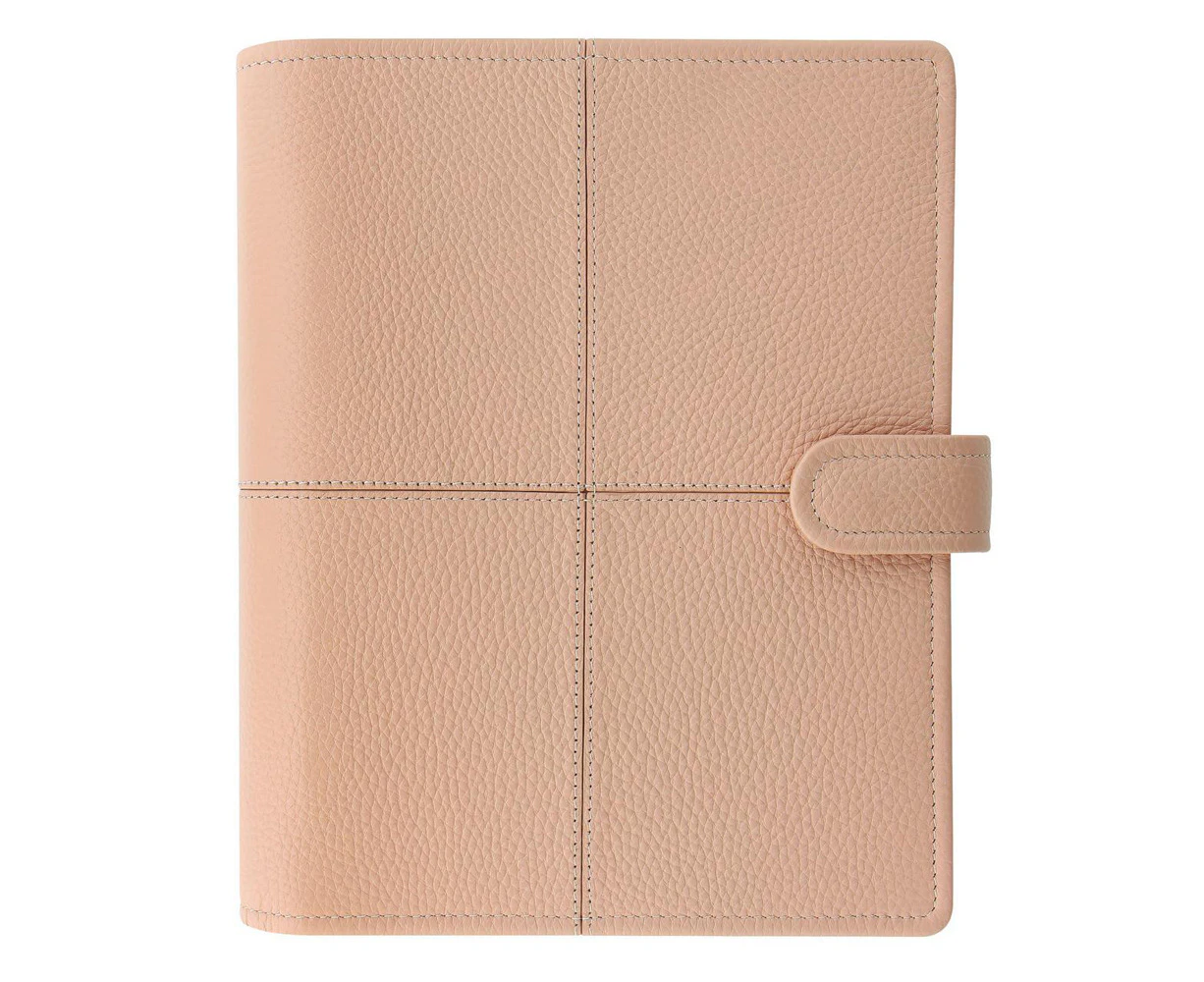 Filofax A5 Classic Stitch Personal Organiser School Writing Stationery Peach