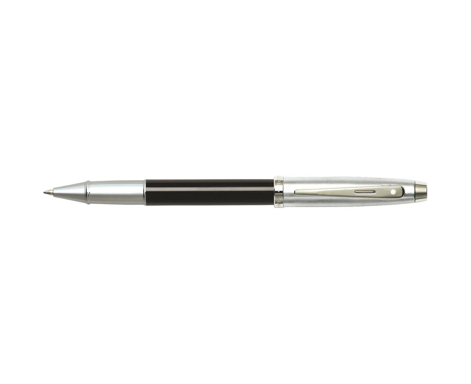 Sheaffer 100 Glossy Roller Ball Pen Office Stationery Black Barrel/Chrome Cap