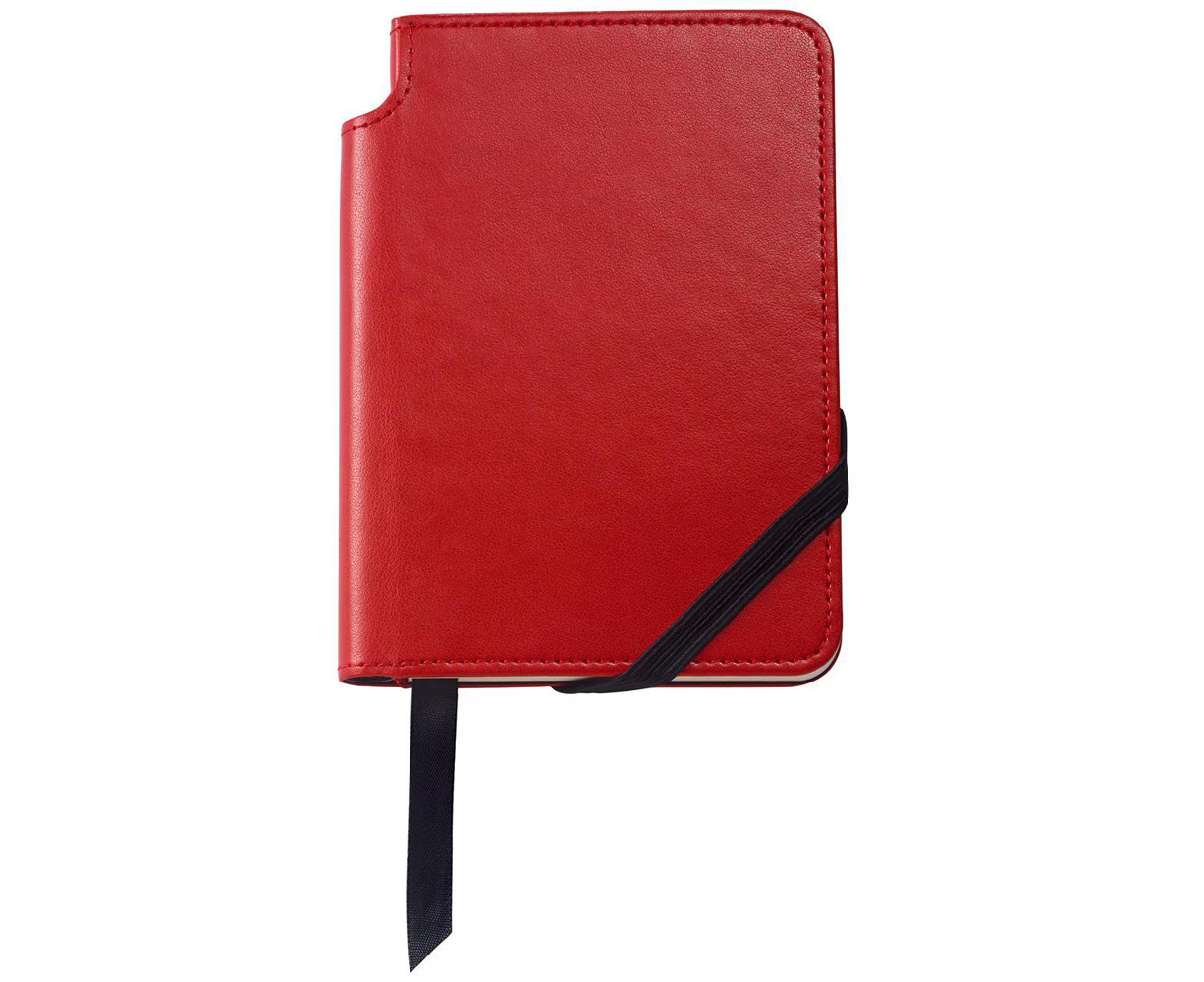 Cross A6 Lined Writing Journal Notebook Stationary w/ Leatherette Cover Red