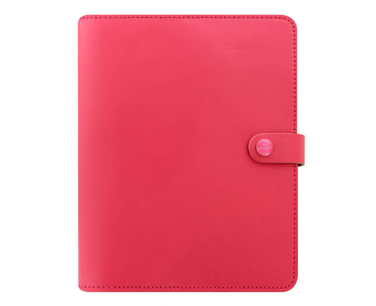 Filofax A5 The Original Personal Organiser Binder Diary Log Stationery Coral