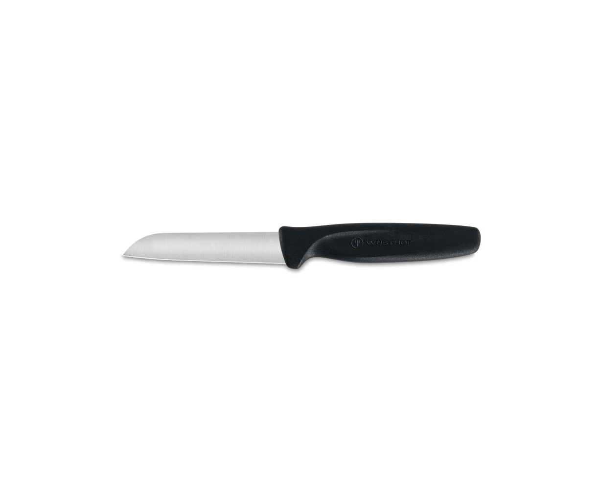 Wusthof Create Bull Nose Paring Knife Non-Slip Kitchen/Cooking 8cm Blade BLK