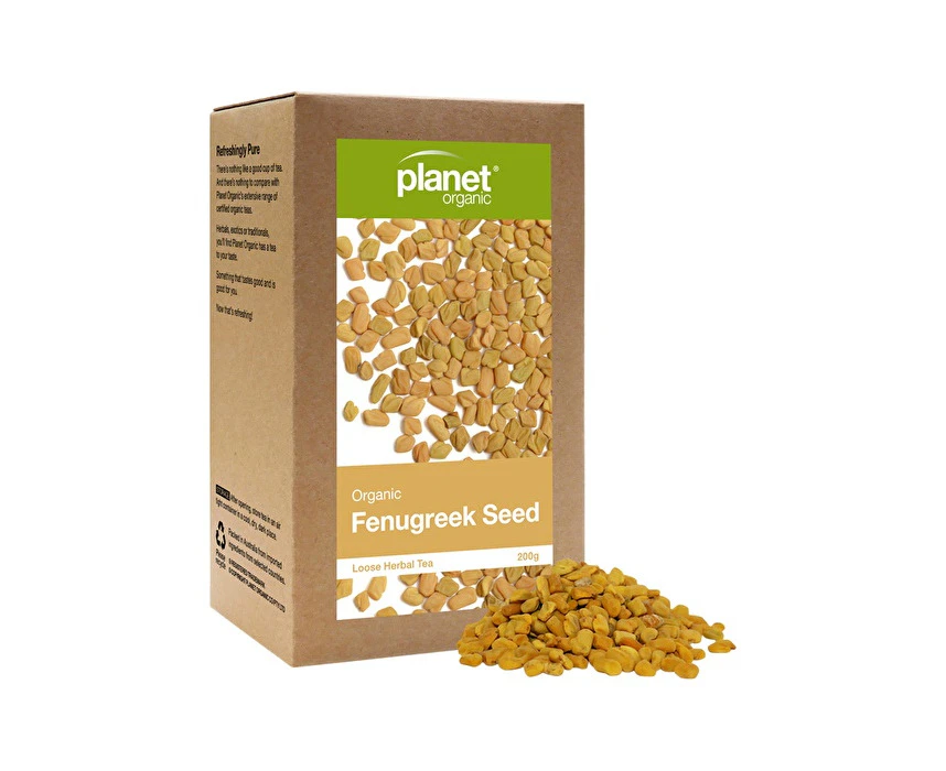 Planet Organic Organic Herbal Tea Fenugreek Seed Loose Leaf 200g