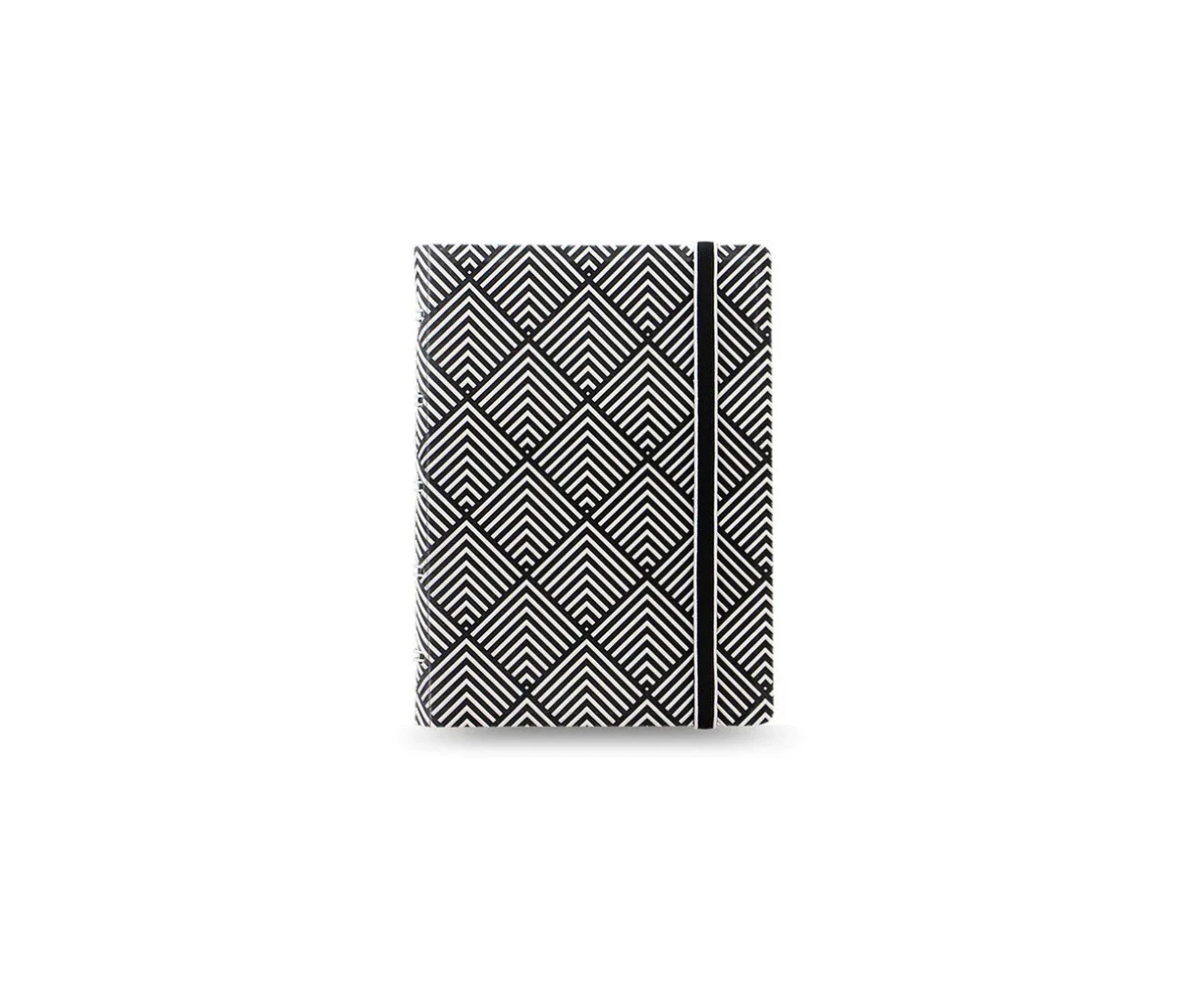 Filofax Impressions Pocket Notebook Stationery A4/A5 Refillable Black/White