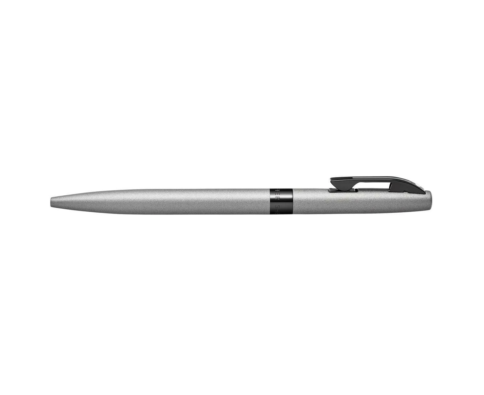 Sheaffer Reminder Ball Point Pen/Ballpoint Office Stationery Matt Grey/Black